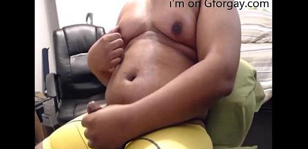  Chubby guy has some good load..Meet me on Gforgay.com